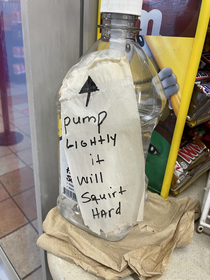 At my local gas station