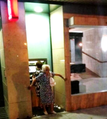 ATM security Level Grandma