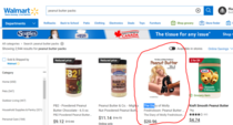 Attention Walmart Shoppers - Molly Fredrickson is in the online peanut butter isle Volume 