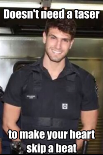 Attractive Cop
