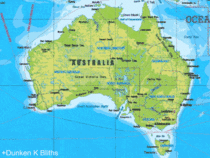 Australia A lot larger than you think