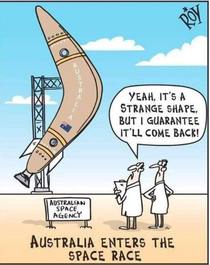 Australia enters the space race