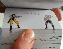 Awesome Mortal Kombat flipbook