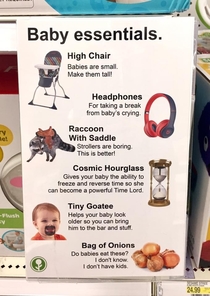 Baby essentials
