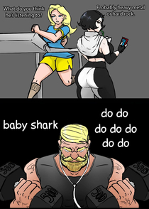 Baby shark go hard as fuck