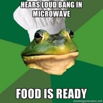 Bachelor Frog On Cooking