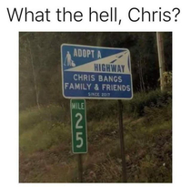 Back at it again Chris