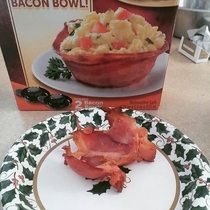 Bacon bowl fail