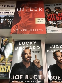 Bad book placement for Joe Buck