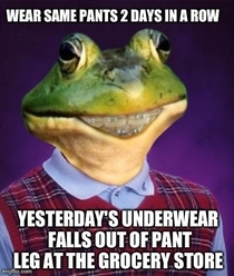 Bad Luck Foul Bachelor Frog