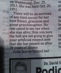 Badass obituary