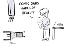 ban comic sans 