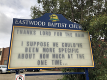 Baptists do have a sense of humour