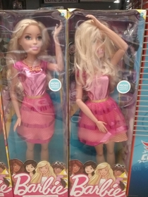 Barbie had a rough night