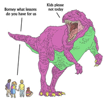 Barney is going through some shit