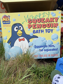 Bath toy should not be used in water From Toy Story Land at Disneys Hollywood Studios