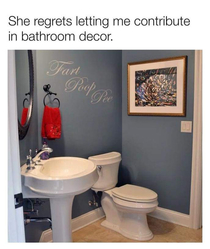 Bathroom decorating