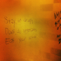 Bathroom graffiti