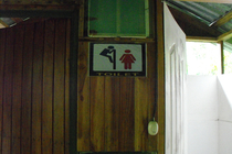 Bathroom sign I saw in Costa Rica