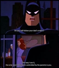 Batman burn