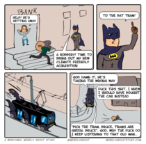 Batman goes climate friendly 