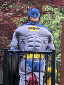 Batman skips leg day