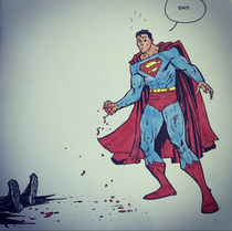 Batman vs Superman art by Ryan Ottley