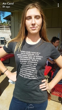 Be careful what you write in your students reportsthey might just put it on T-shirts