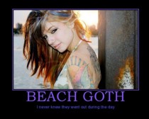 beach goth