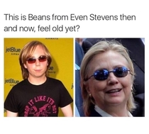 Beans looks so much older now