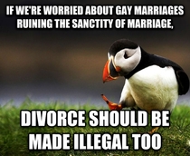 Because people were protesting gay marriages in my city