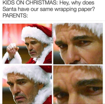 Because Santa knows good paper 