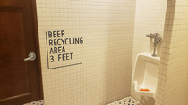 Beer Recycling Area