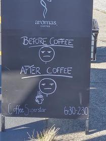 Before Coffee After Coffee