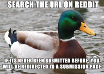 Before submitting anything that you found online to reddit do this
