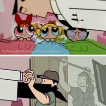 Behind the scenes of The Powerpuff Girls