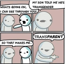 Being transparent