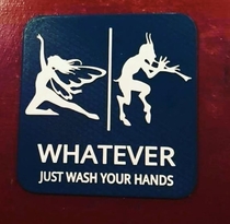 Best bathroom sign ever