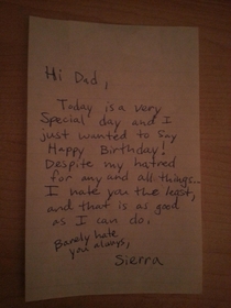 Best birthday note ever