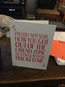 Best card to give my husband on our first Valentines Day as a married couple