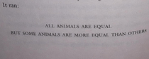 Best part of animal farm