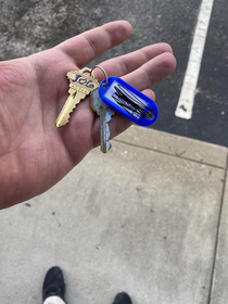 Best prank ever Found these keys outside my work Called the number on them Apparently dozens of sets of these keys were spread all over our town and the guy had been getting calls all day