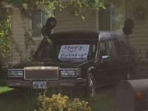 Best th birthday announcement on my block