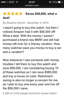 Best watch review on amazon