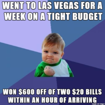Best way to start a trip to Las Vegas