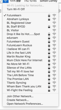 Best Wi-Fi names ever