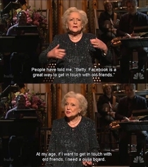 Betty White everyone