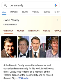 Between Home Alone and Deadpool John Candy was apparently a truly dynamic actor