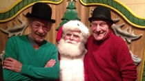 BFFs Patrick Stewart and Ian McKellen Take Worlds Cutest Santa Photo