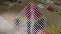 Big D Domino Pyramid